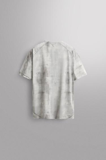 T-SHIRT TECHNIQUE RUNNING IMPRIMÉ - Gris de Zara - Image 6