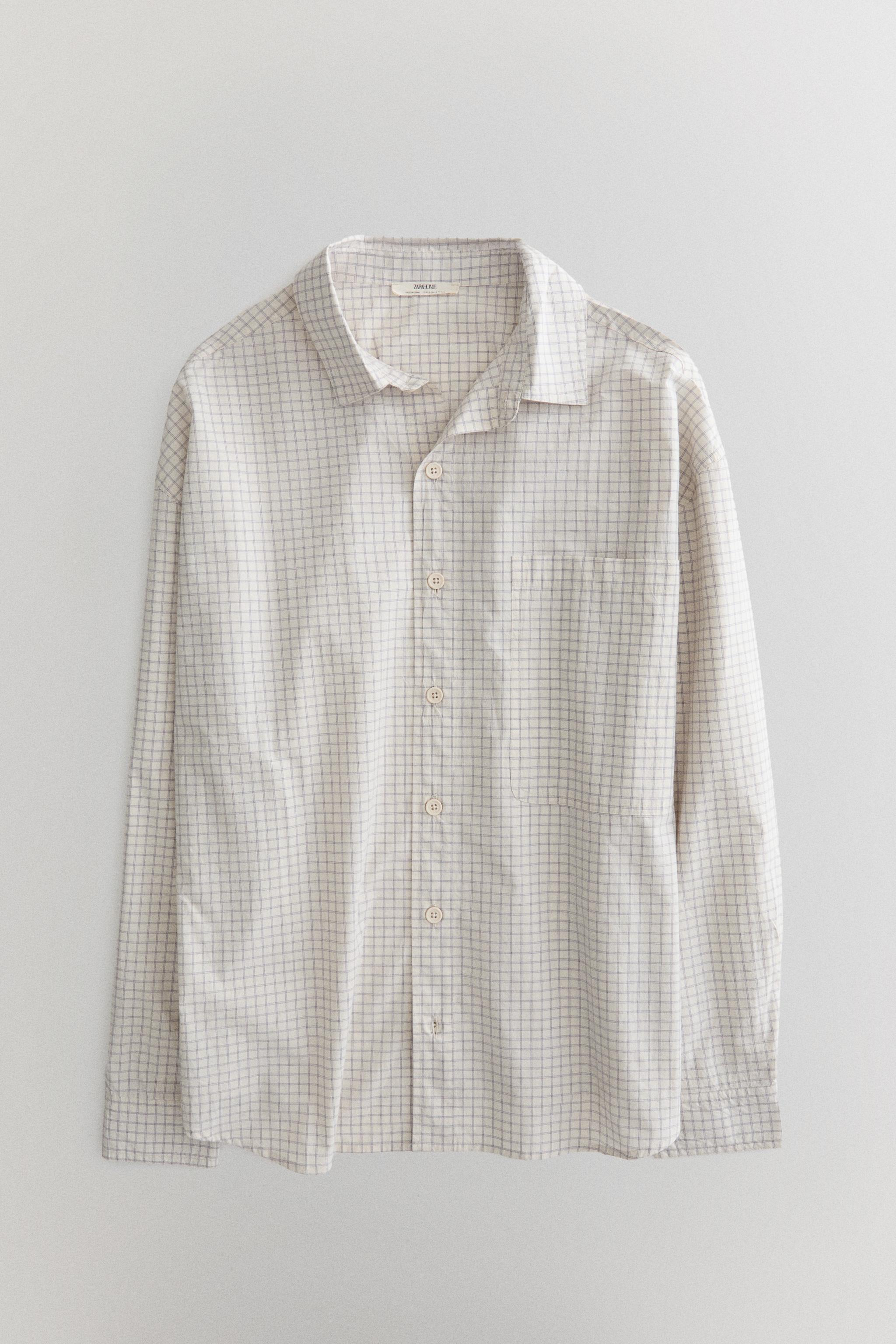 PLAID COTTON SHIRT