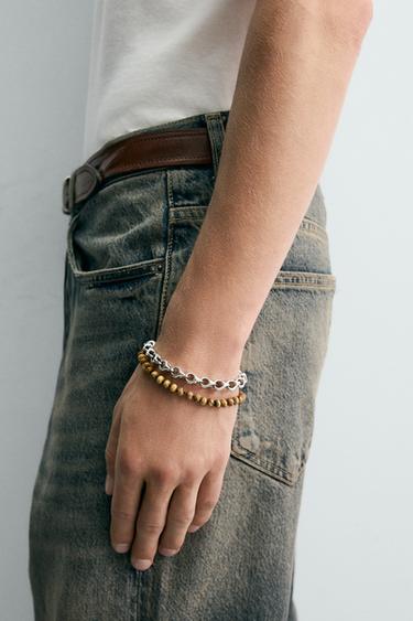 PULSEIRAS COMBINADAS CONTRASTE PACK 2 - Multicolor de Zara - Imaxe 0