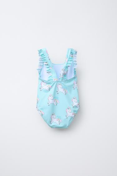 2-6 ANS/ MAILLOT DE BAIN LICORNES - Turquoise de Zara - Image 1