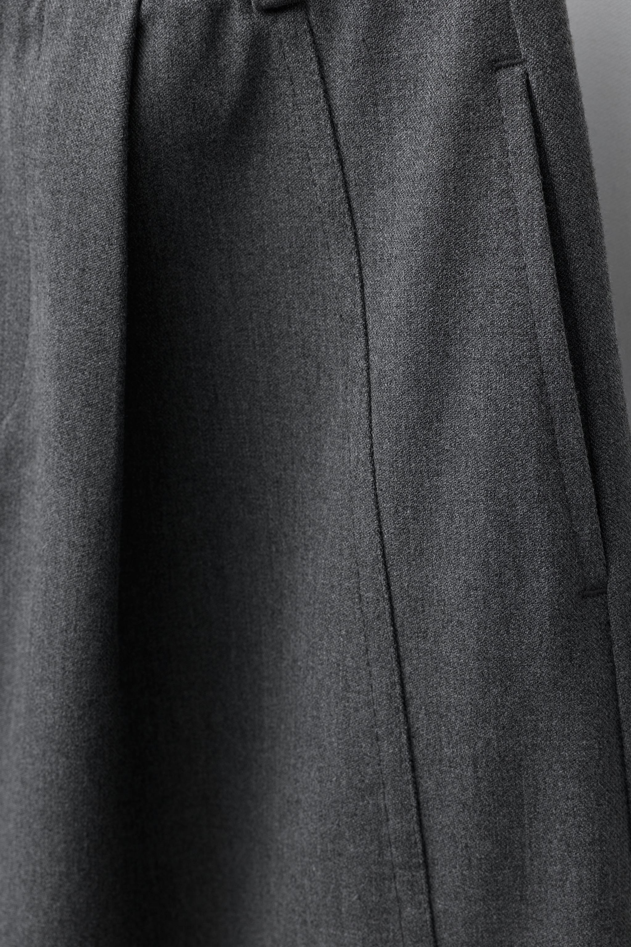 PANTALON BARREL À PINCES