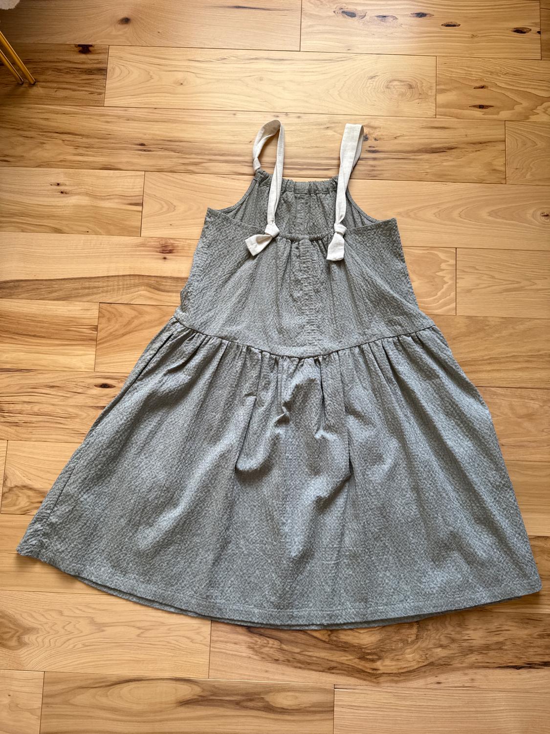CONTRAST STRAP DRESS - Image 2