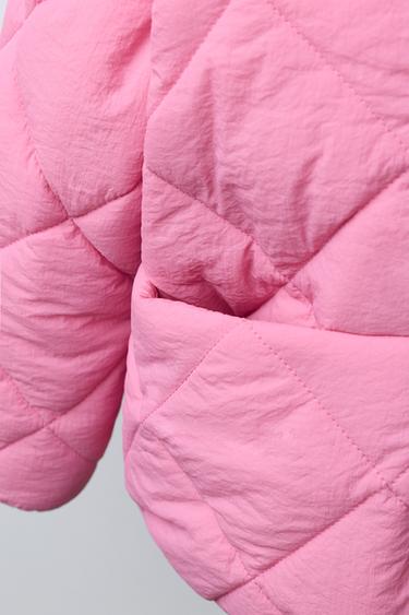 VESTE MATELASSÉE DÉPERLANTE - Rose de Zara - Image 5