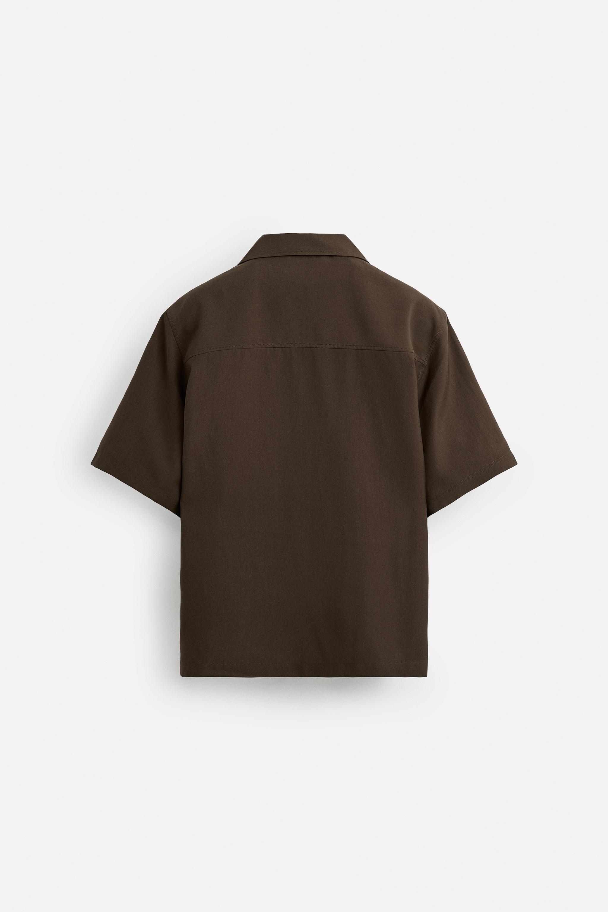 CHEMISE FLUIDE COUPE DÉCONTRACTÉE