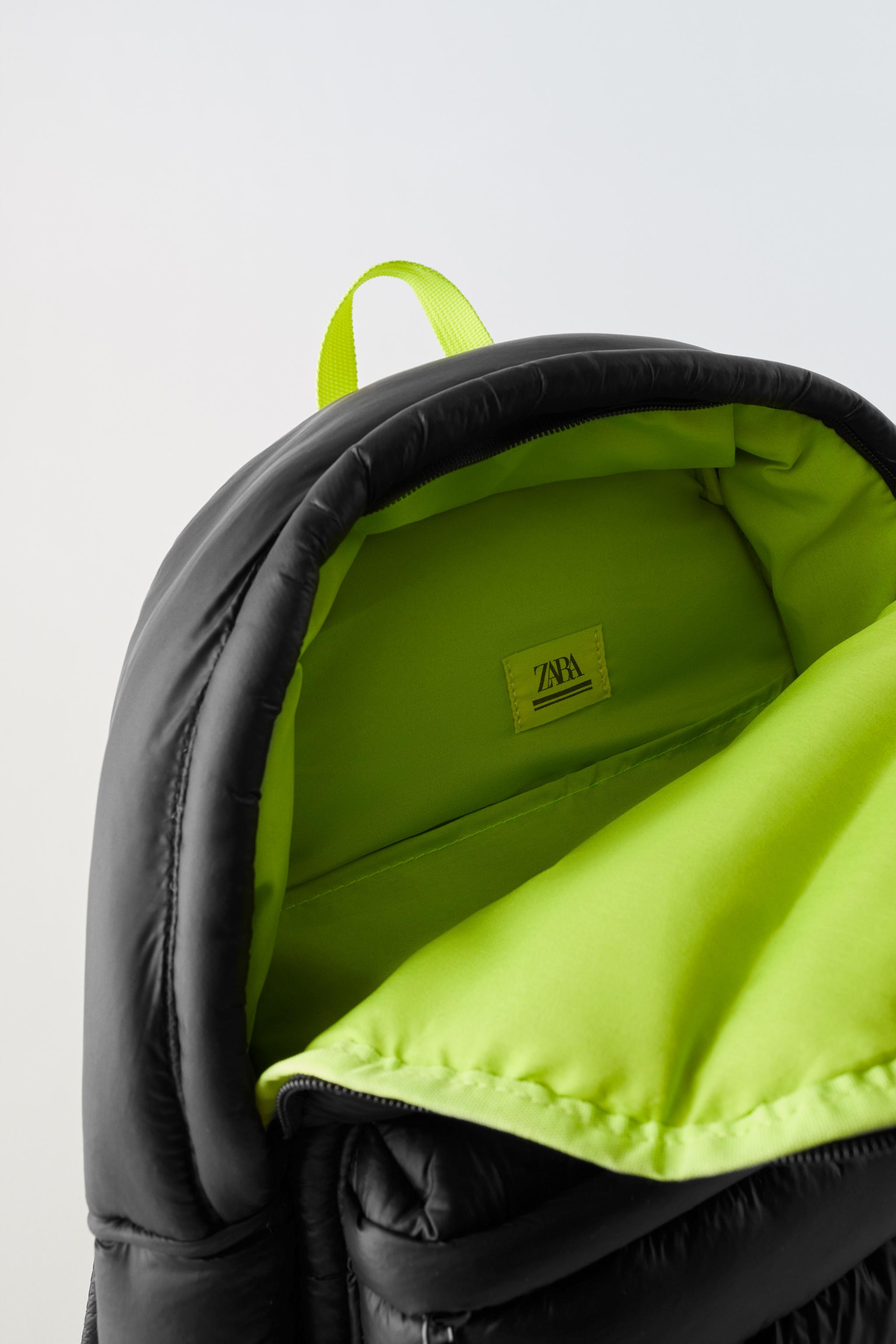 Neon green and outlet black nike backpack