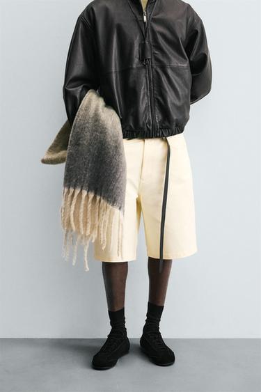 BERMUDA RELAX FIT LIMITED EDITION - Cru da Zara