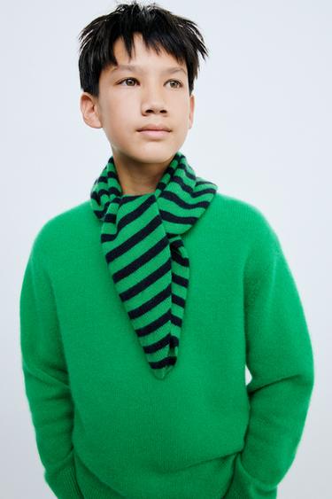 STORIESZ - 100% CASHMERE JUMPER - Green by Zara - Image 0