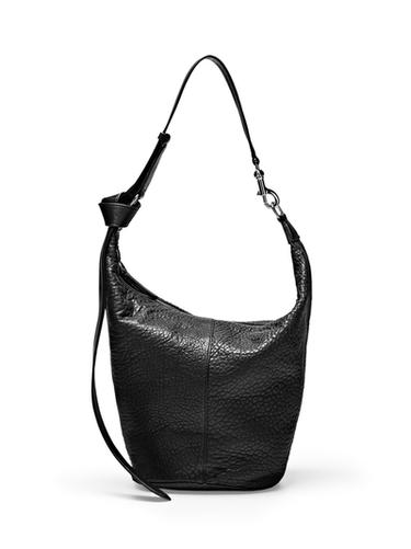 Zara Nappa leather bucket bag - Black