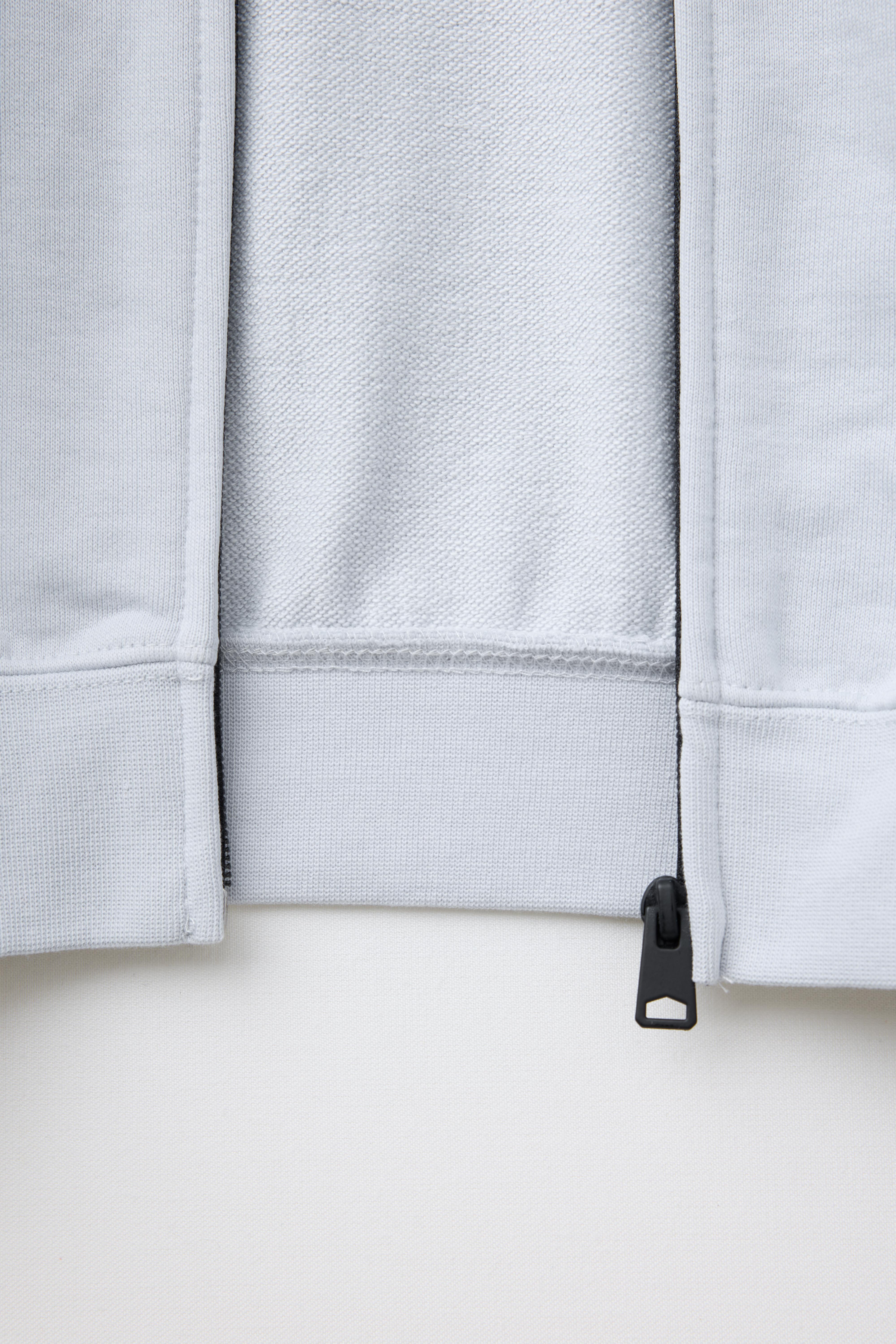 TEXT DETAIL ZIPPERED SWEATSHIRT - Light gray | ZARA United TEXT DETAIL ZIPPERED SWEATSHIRT - Light gray | ZARA United