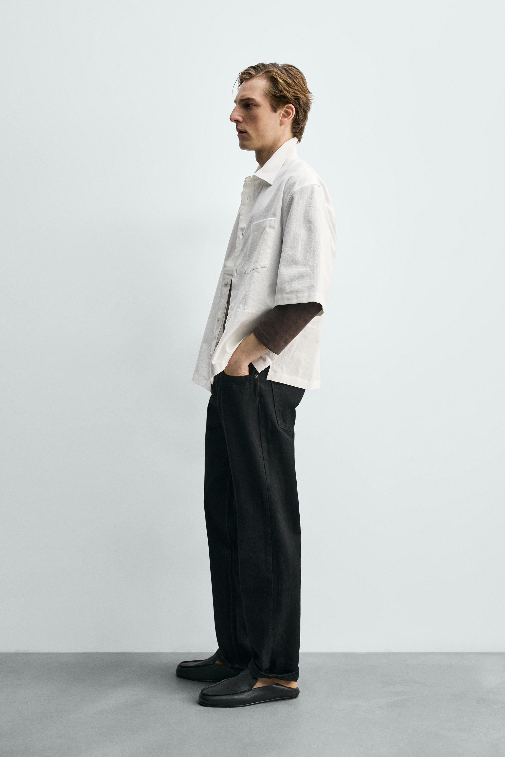 CHEMISE RELAXED FIT EN COTON