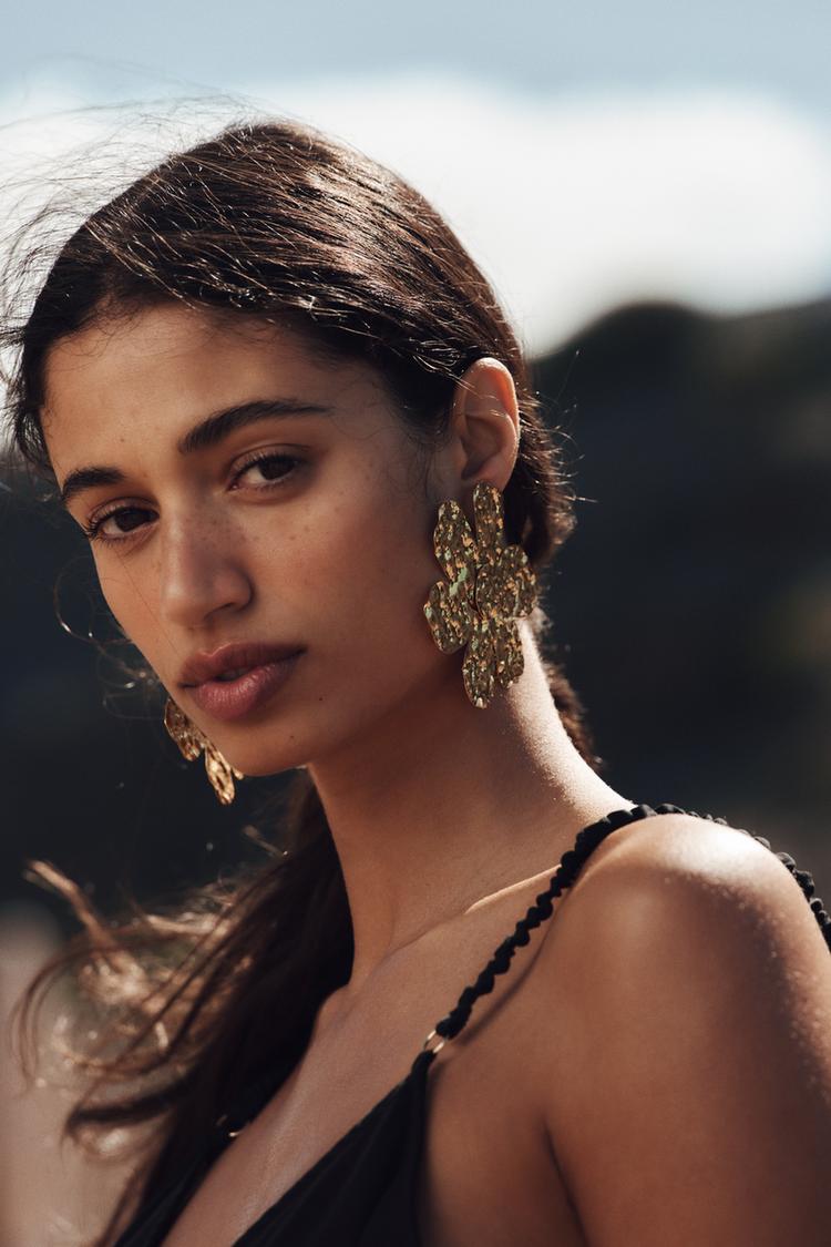 Floral Earrings Zara Earrings India Zara Earrings UK