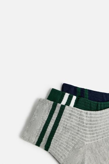 PACK OF 3 STRIPED SOCKS - various by Zara - Image 1