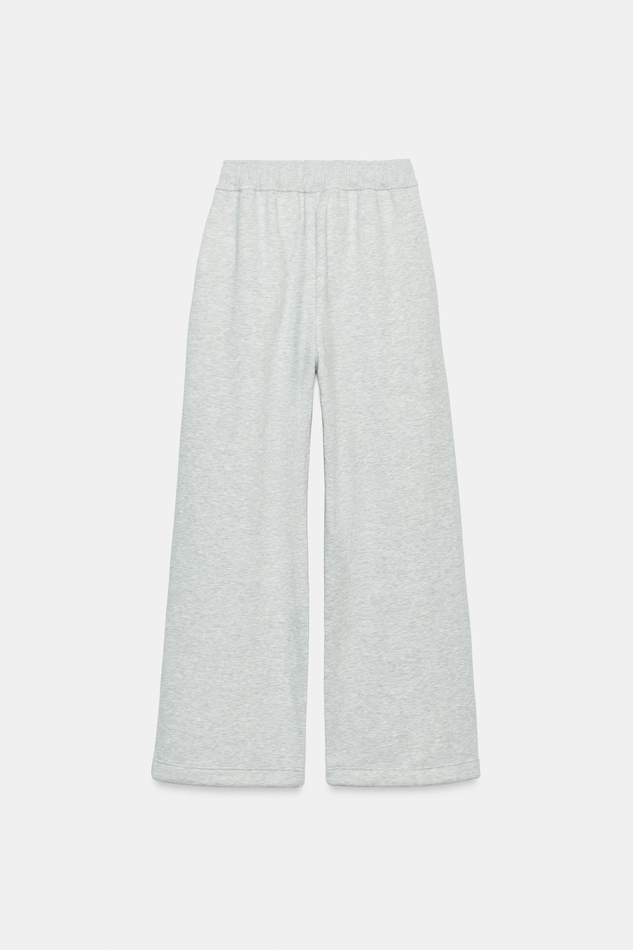 Женские брюки Zara BASIC FLEECE PANTS — фото 8