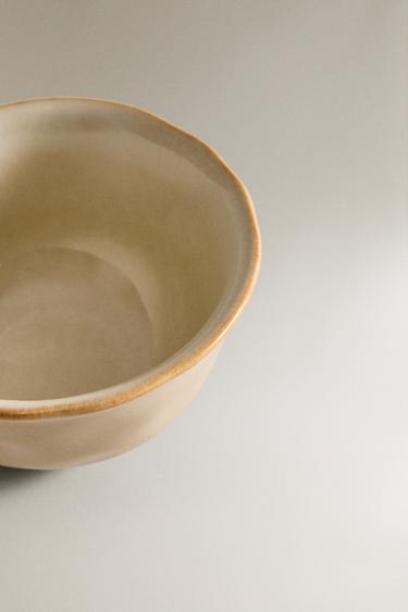 BOL GRÈS BORD IRRÉGULIER - Crème de Zara - Image 2