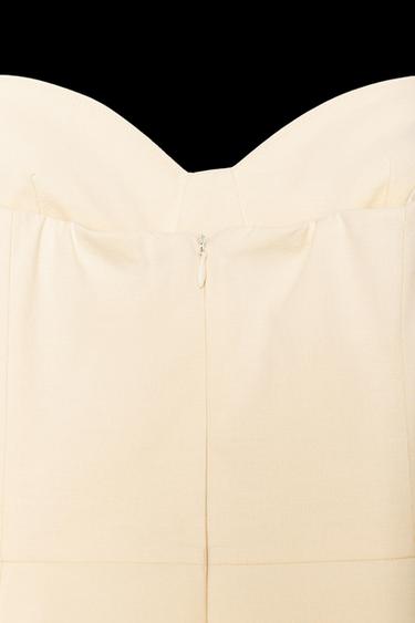 KURZES STRAPSE KLEID - Hellgelb von Zara