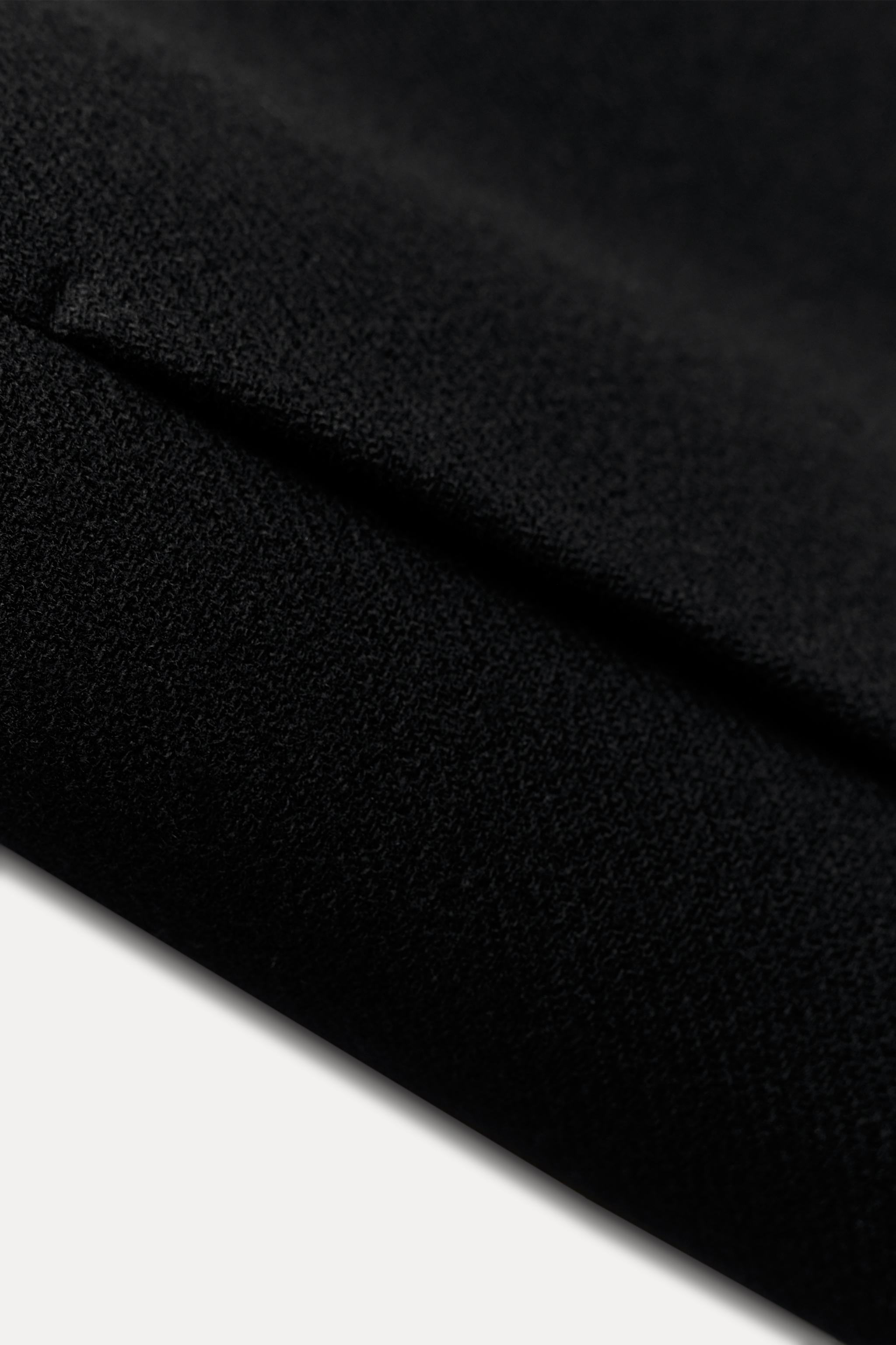 LONG MANTECO WOOL BLEND COAT ZW COLLECTION - Black | ZARA LONG MANTECO WOOL BLEND COAT ZW COLLECTION - Black | ZARA