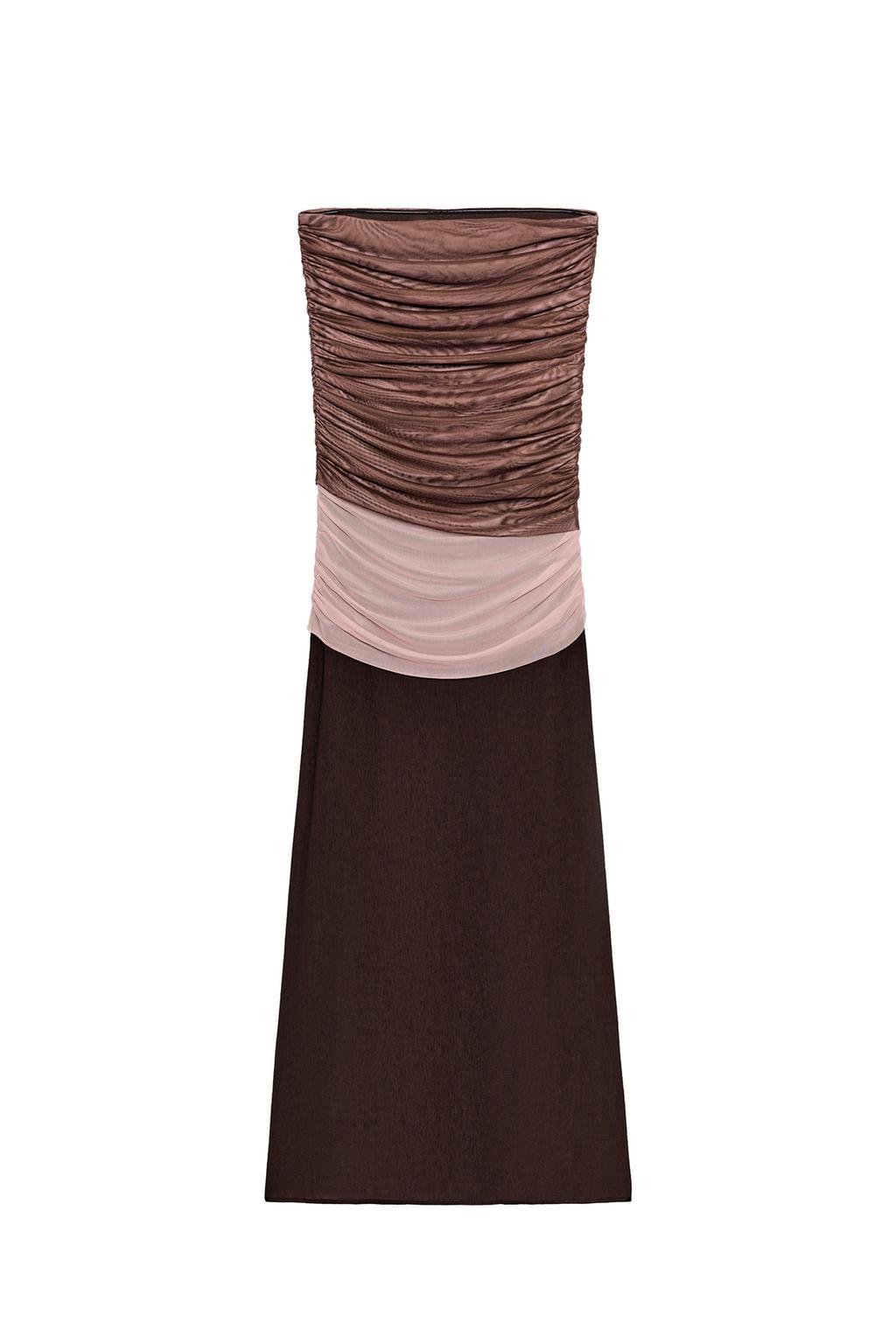 BANDEAU MIDI DRESS - image 3