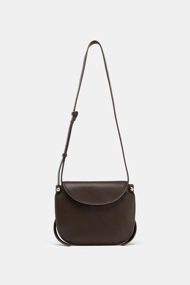MINI BOLSO BANDOLERA - Marrón de Zara