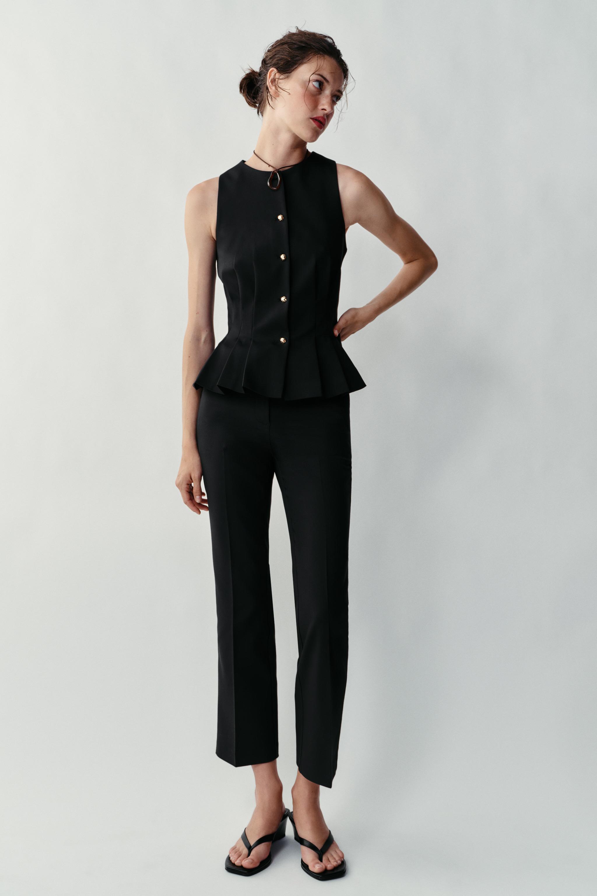 Женские брюки Zara MINI FLARE PANTS