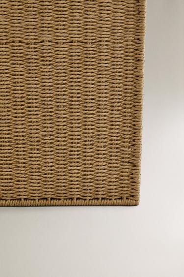 LAUNDRY BASKET WITH TWO COMPARTMENTS - Light beige by Zara - Image 3