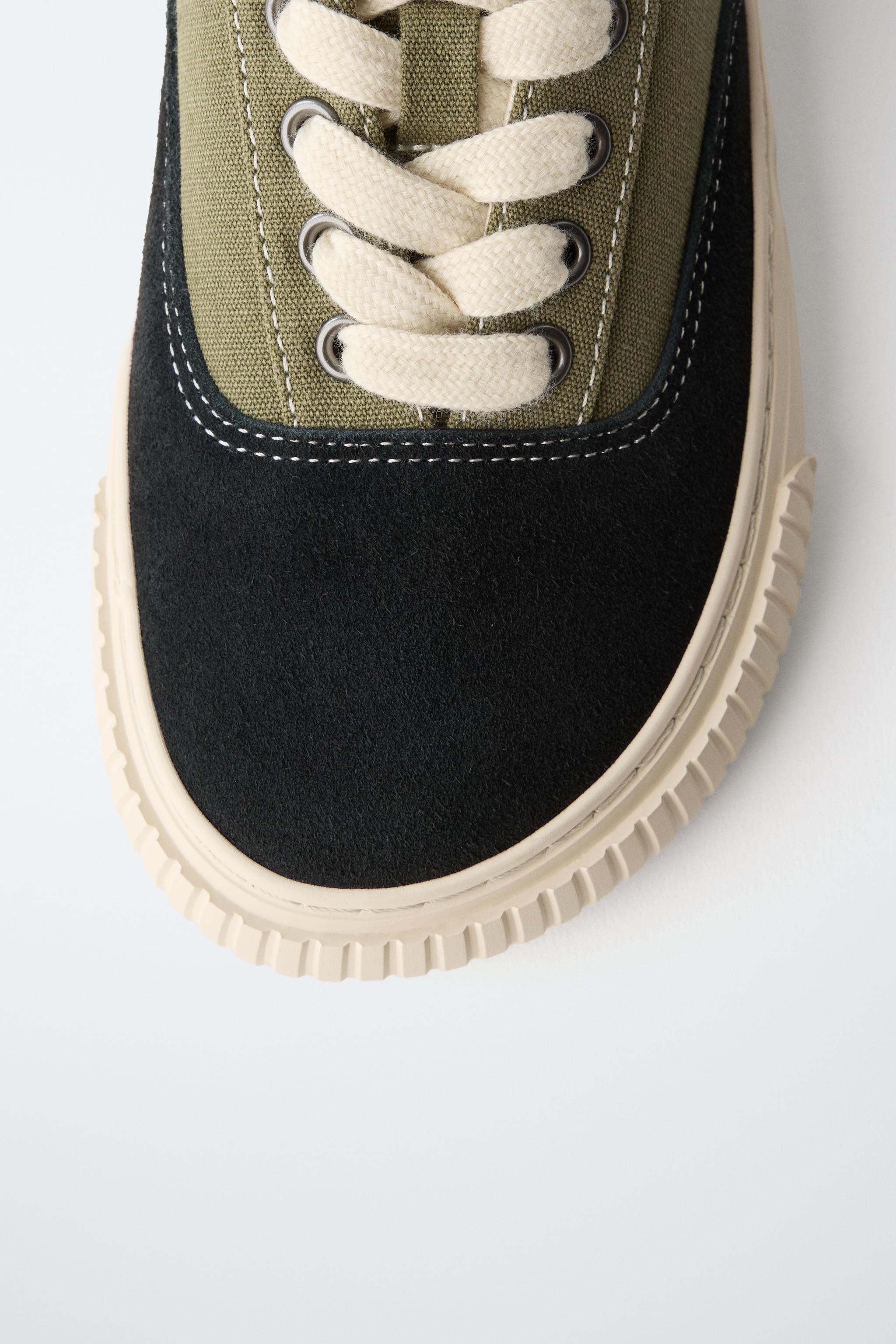 ベアフット コントラストスニーカー - マルチカラー | ZARA Japan / 日本