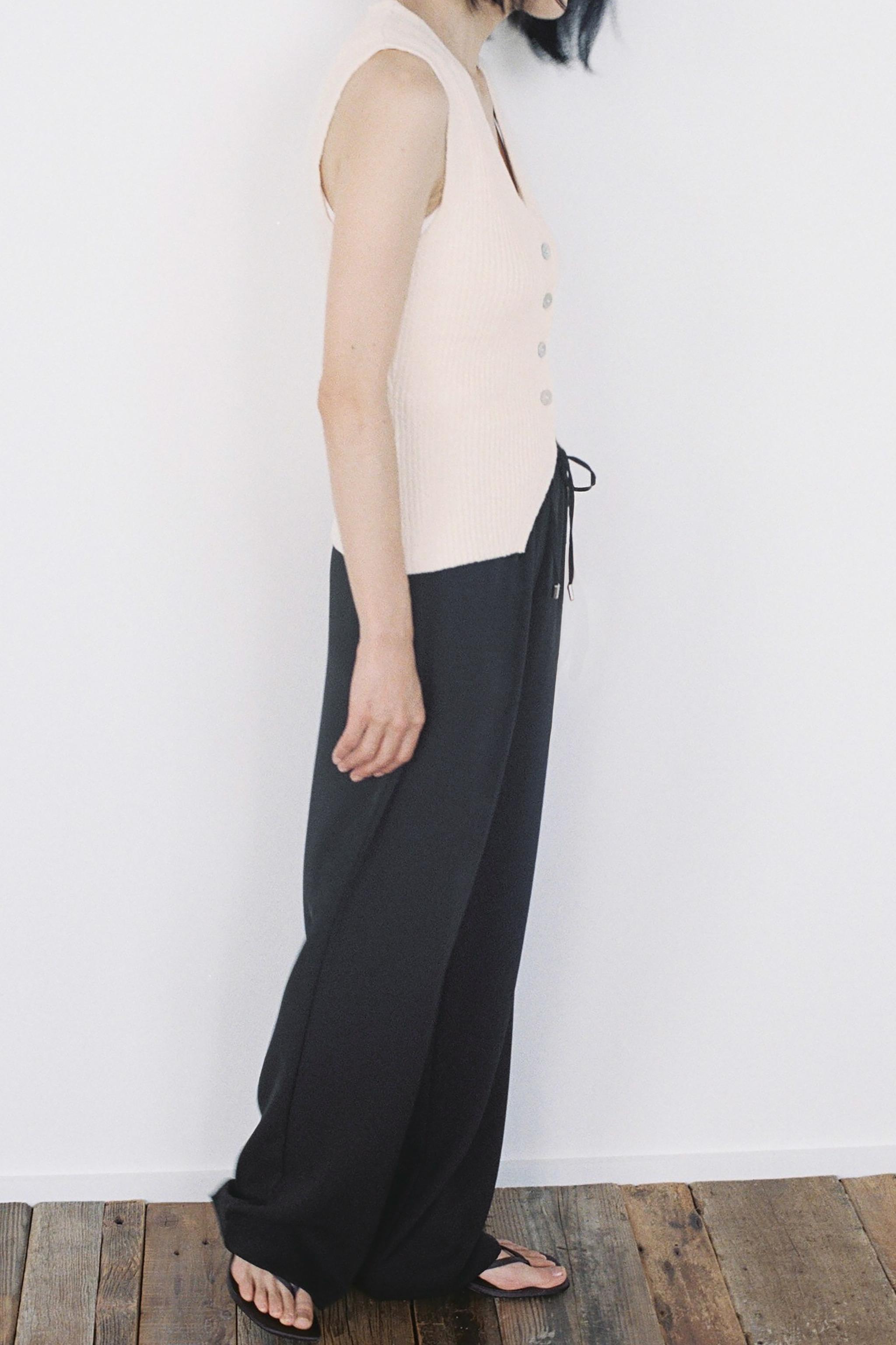 ハイウェストパンツ - レディース | ZARA 日本