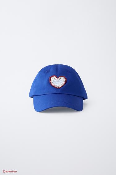 6-14 AÑOS/ GORRA PARCHE BUTTER BEAR © - Azul de Zara