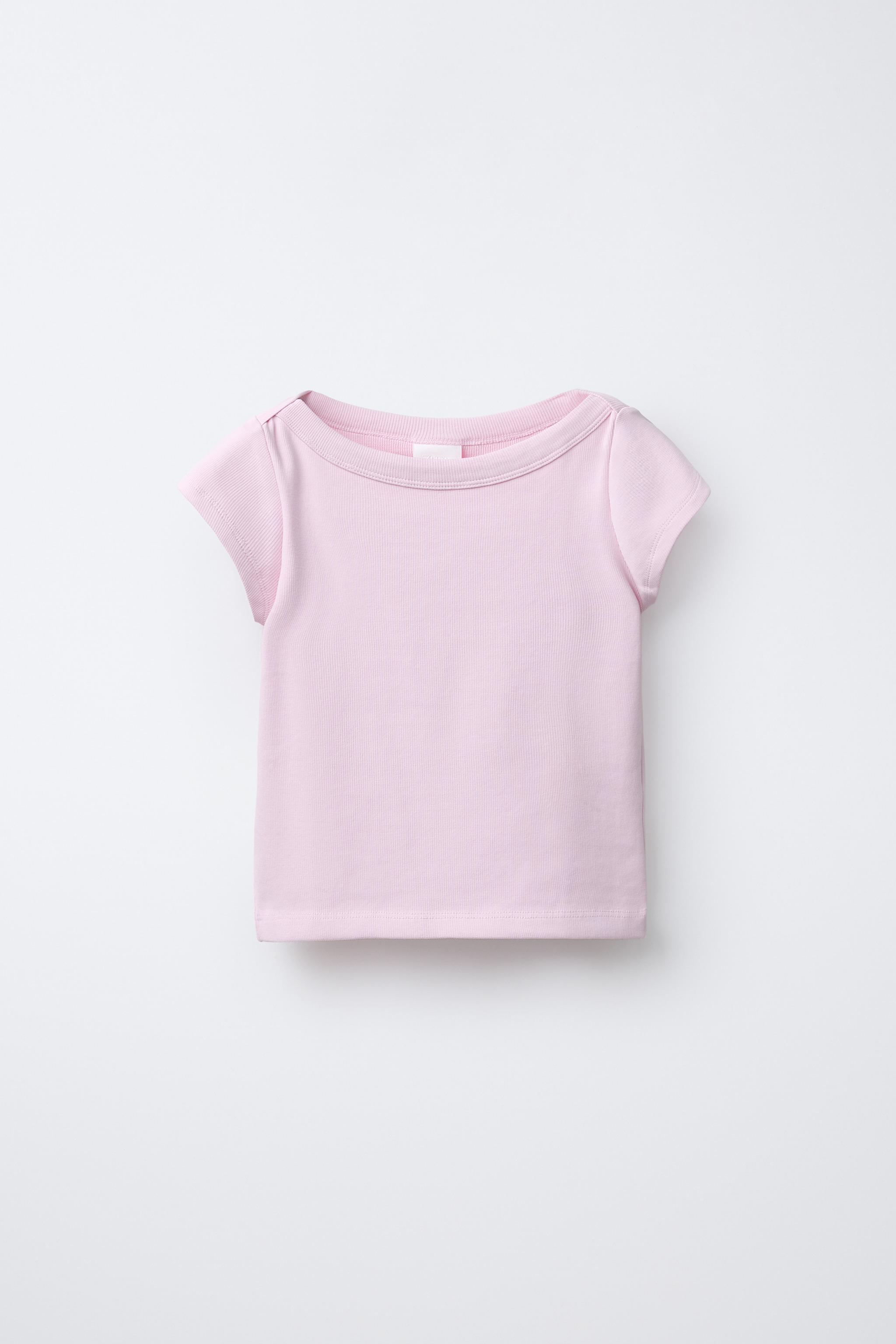 BOAT NECK T-SHIRT - Stripes | ZARA South Africa