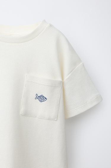 2-6 ANS/ PYJAMA IMPRIMÉ POISSONS - Blanc de Zara - Image 2