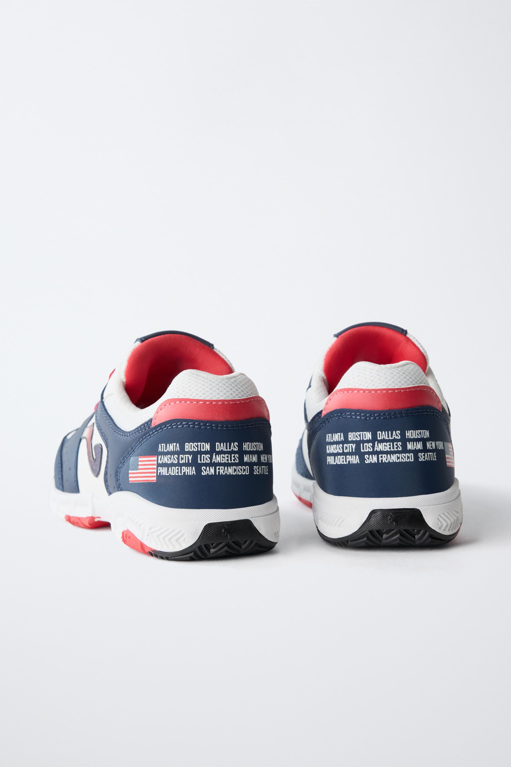 Детские кроссовки Zara JOMA® MUNDIAL CANADA SNEAKERS — фото 7