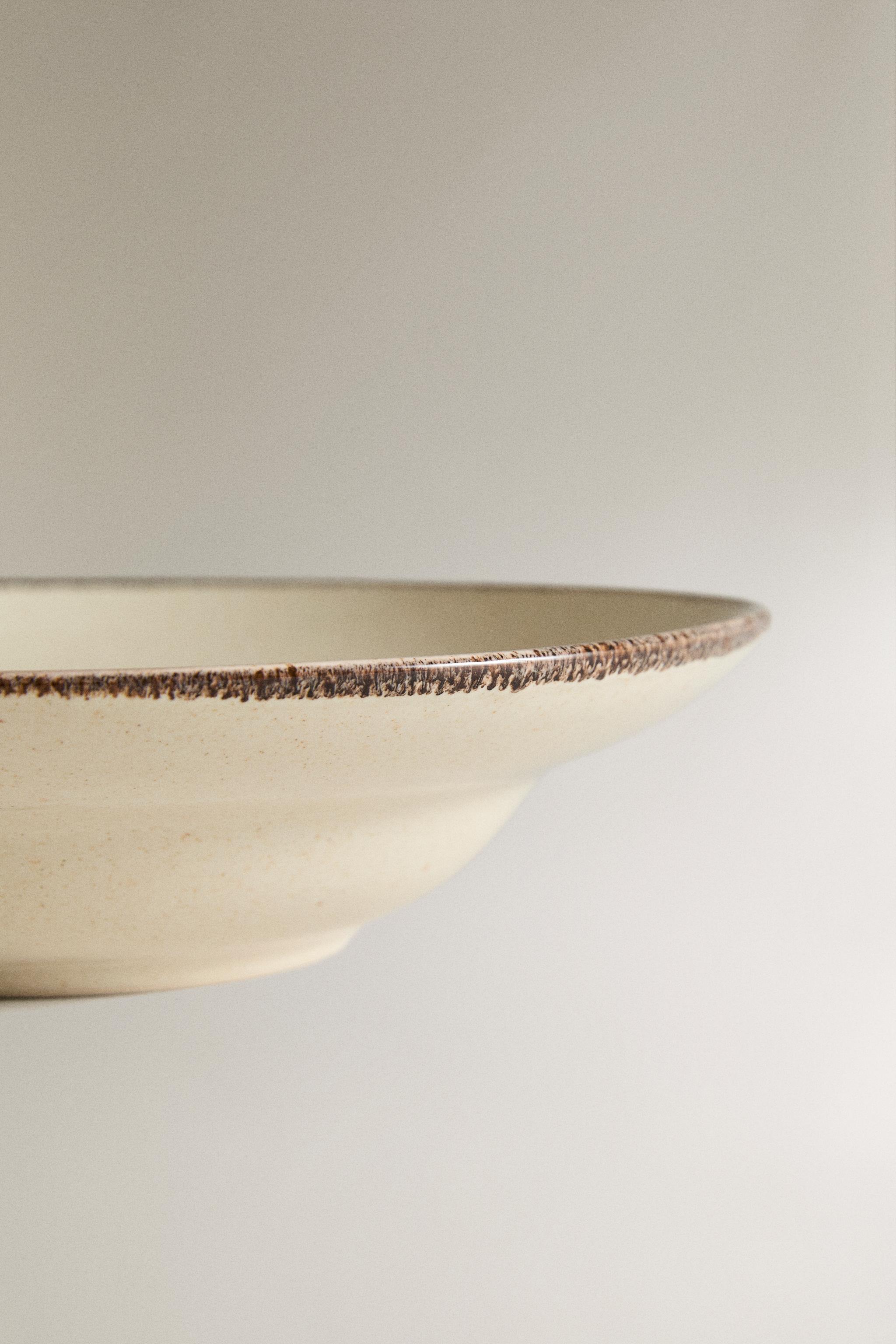 STONEWARE PASTA BOWL