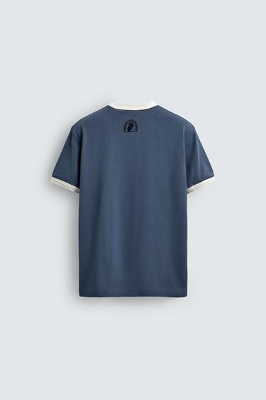 T-SHIRT THE ROLLING STONES ® - Bleu moyen de Zara - Image 6