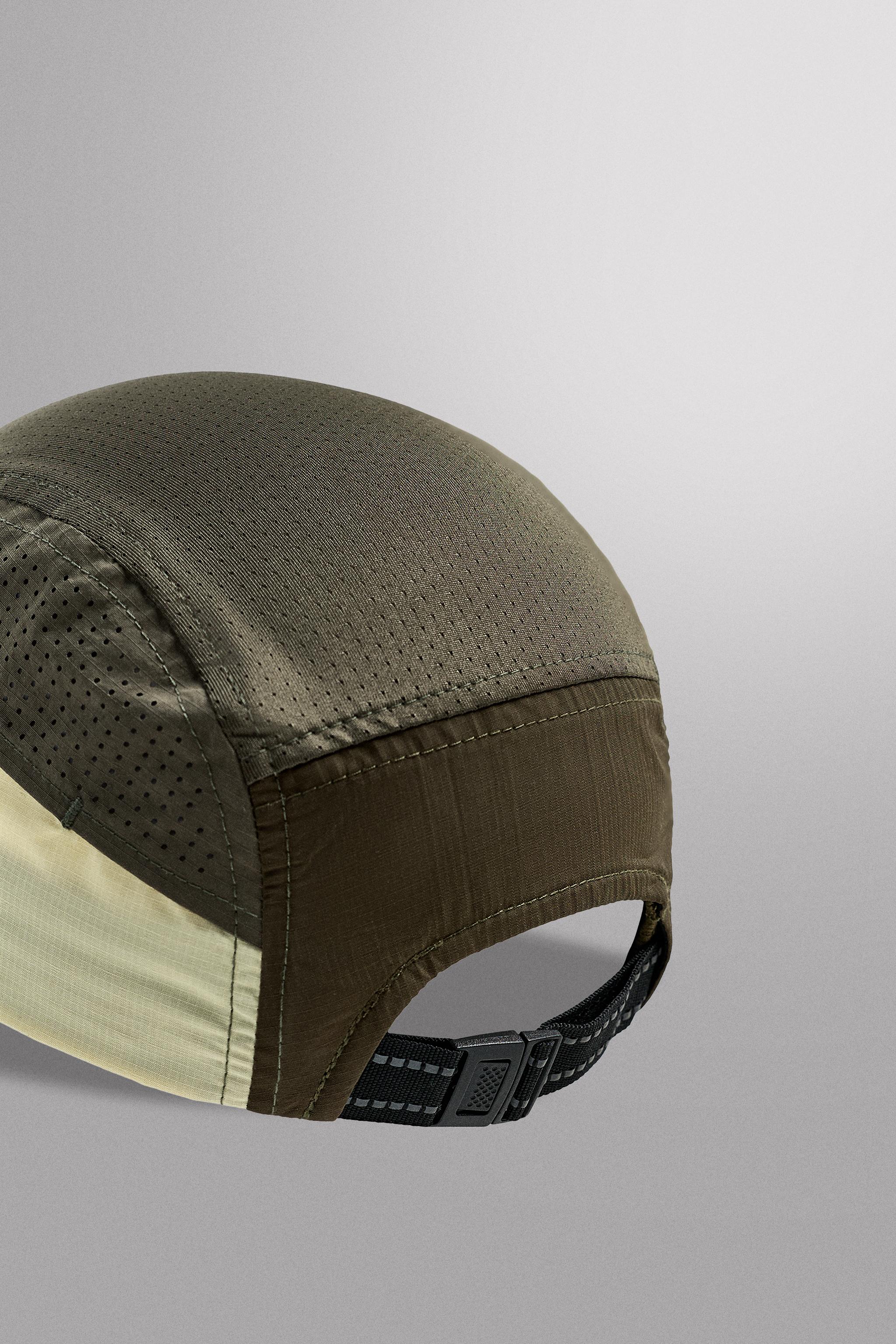 PERFORATED TECHNICAL CAP LIMITED EDITION - Brown | ZARA