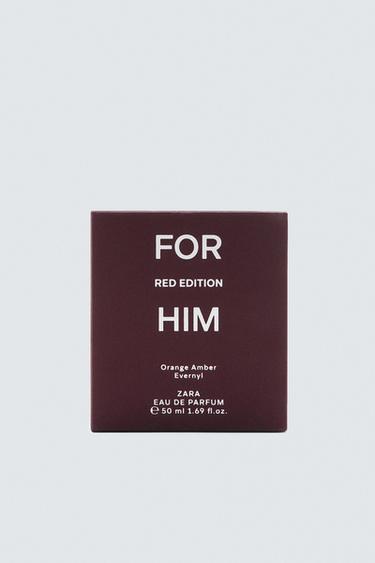 FOR HIM RED EDITION EDP 50ML / 1.69 oz -  by Zara - Image 1