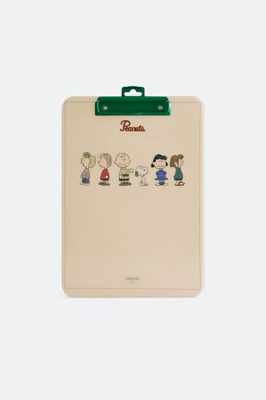 Zara DEČJA TABLA SA KLIPSOM PEANUTS™ – krema
