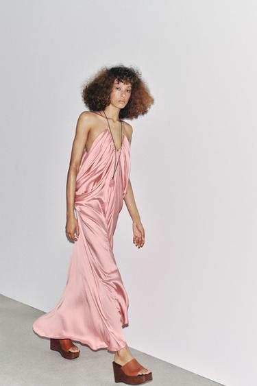 SATINKLEID MIT VOLUMEN ZW COLLECTION - Rosa von Zara - Bild 0