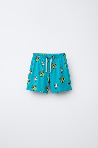 6-14 ANS/ PYJAMA MINECRAFT © MOJANG AB. - Bleu de Zara - Image 3
