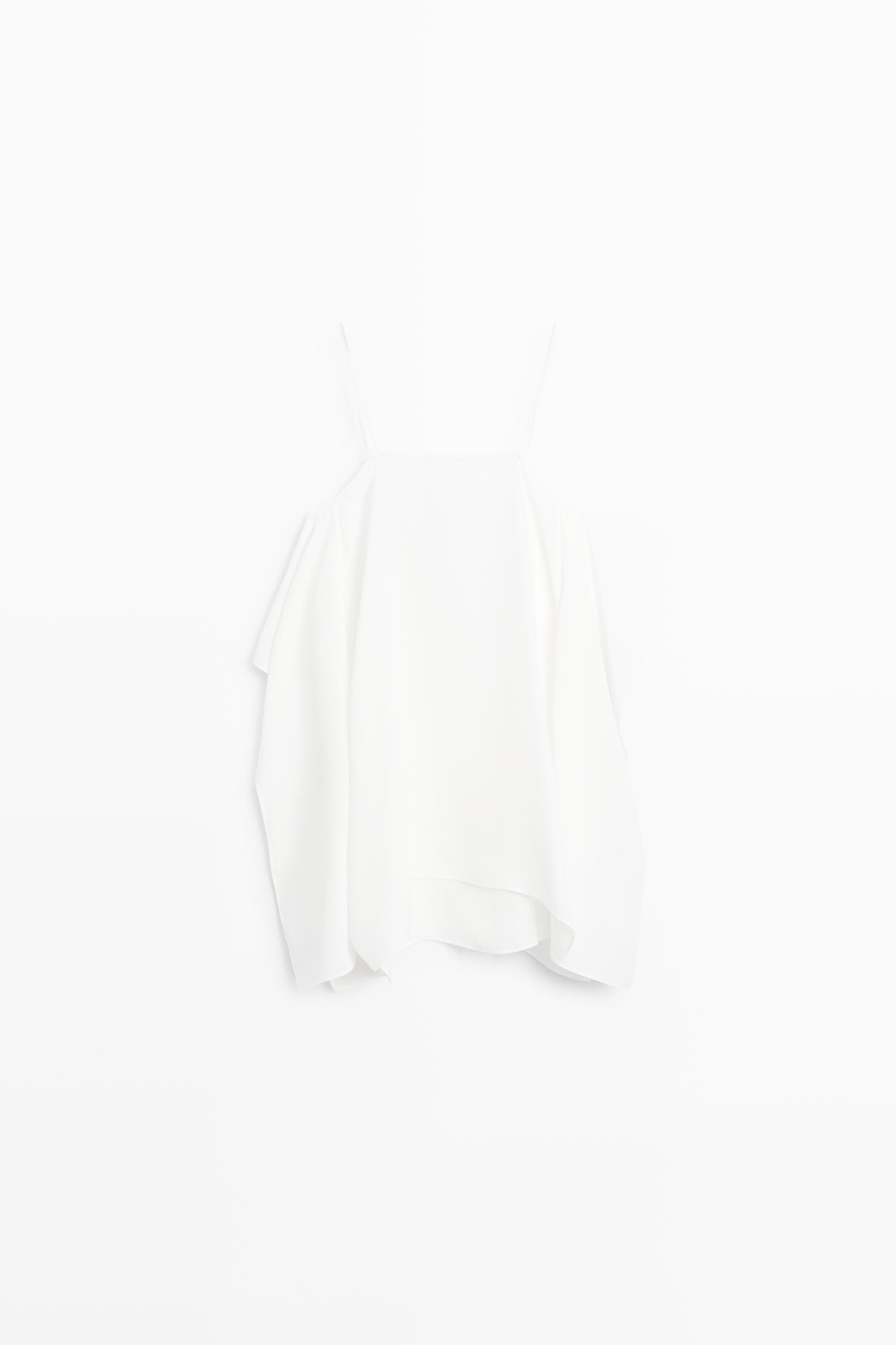 Flowing spaghetti strap top