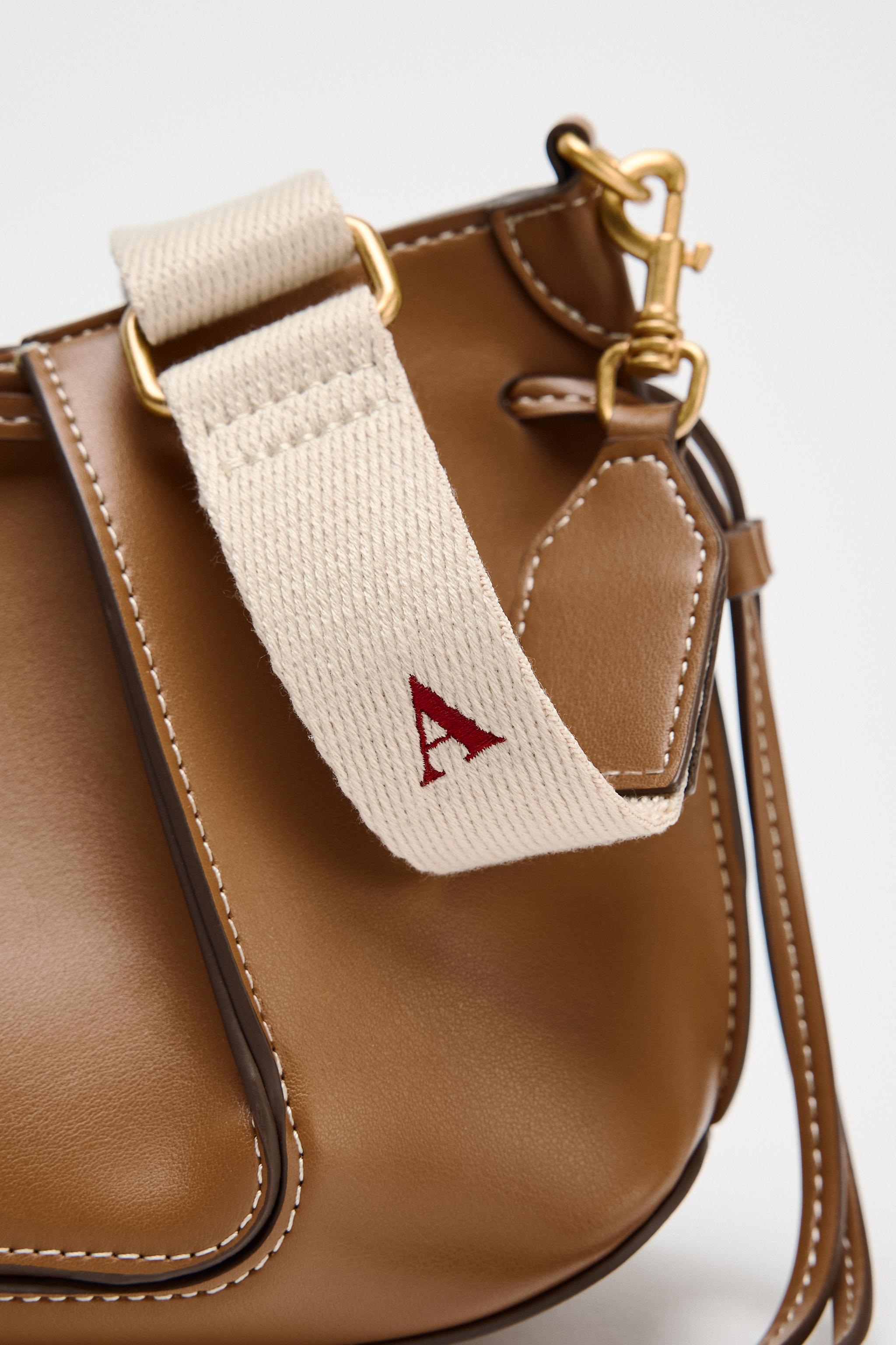 ☆ドイツ発*ZARA*新作*PLEATED ミニバッグ/DARK TAN☆ MINI PLEATED BAG - Dark tan | ZARA Australia
