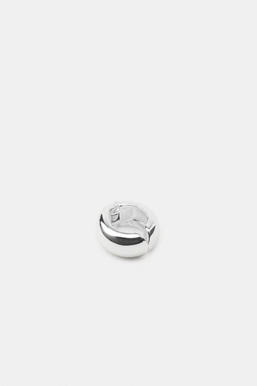 PACK OF ORGANIC EAR CUFF EARRINGS - Silver by Zara - Image 3