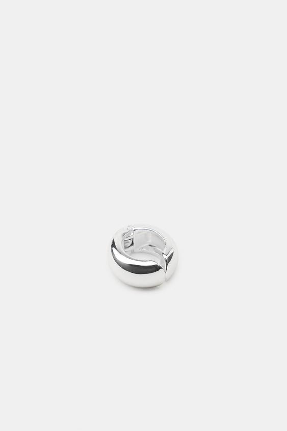 OVAL EAR CUFF EARRING PACK - Silver by Zara - Image 3