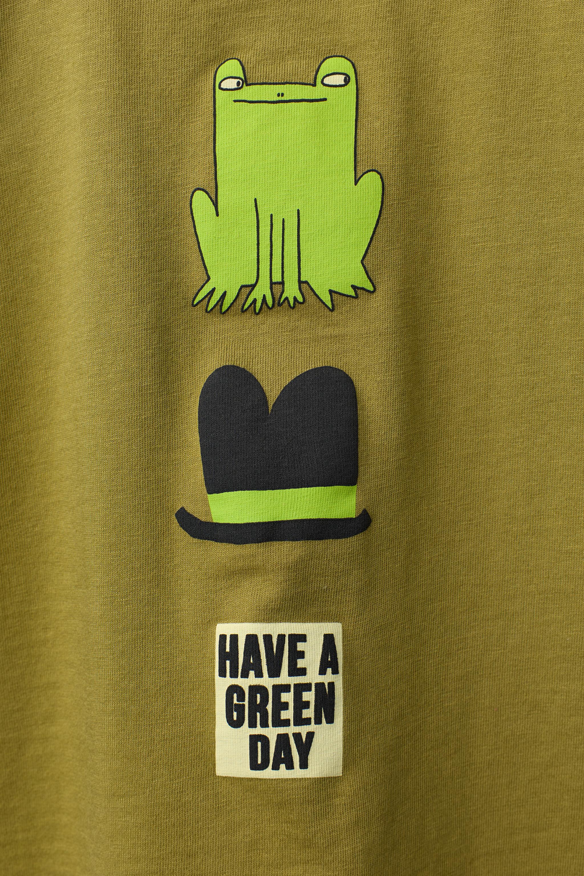 FROG PRINT T-SHIRT