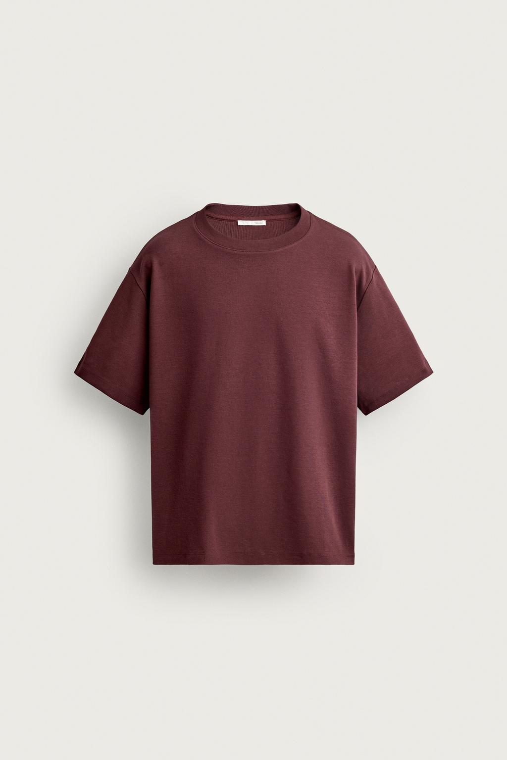 COMPACT RIBBED RELAXED FIT T-SHIRT