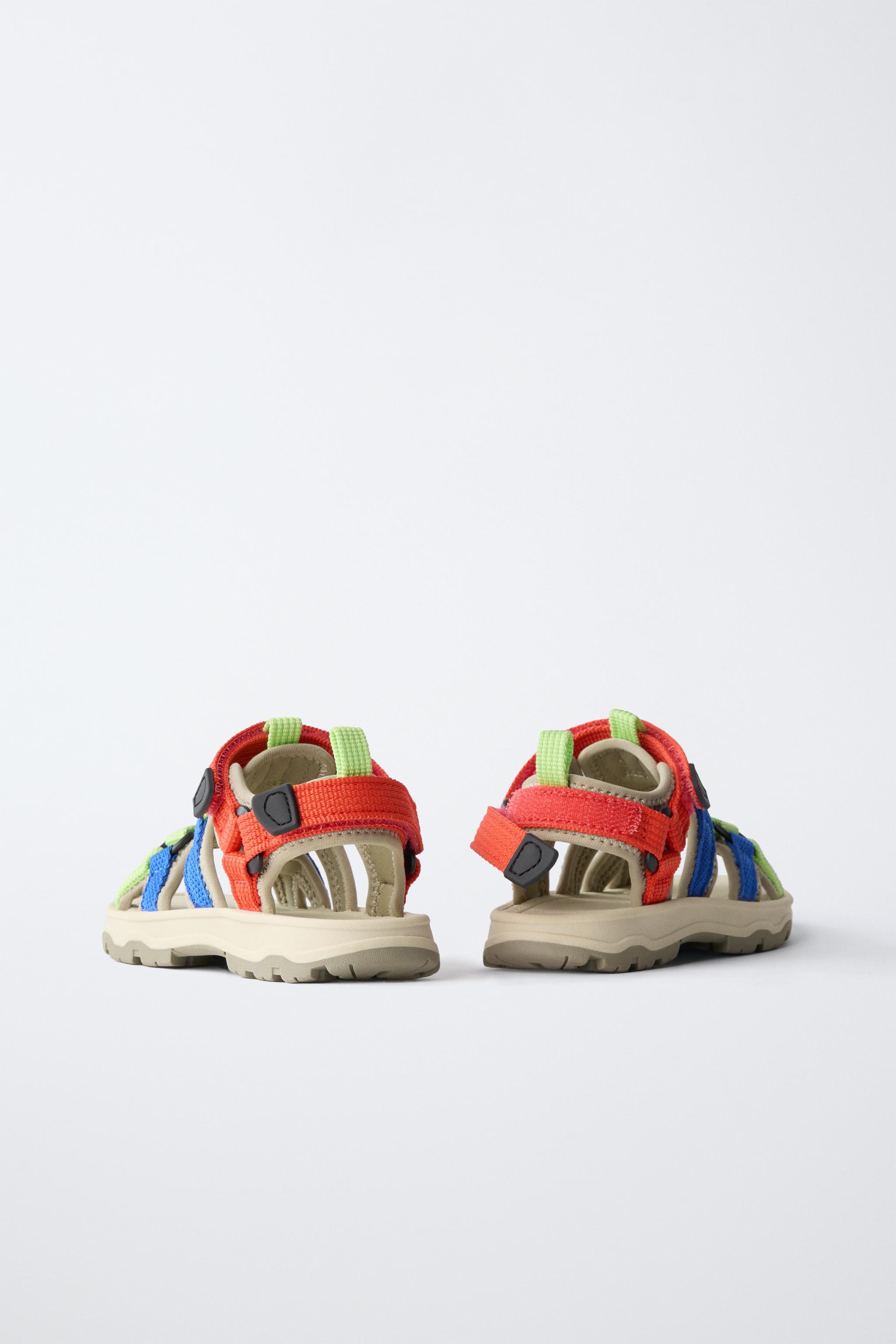MULTICOLOR TECHNICAL SANDALS