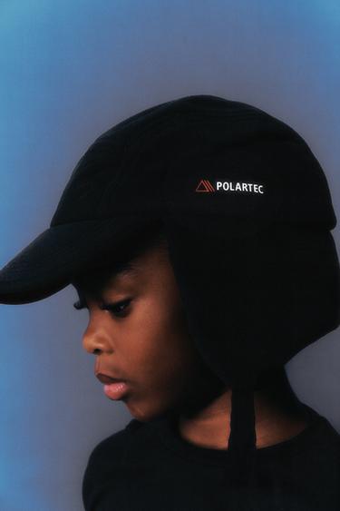 POLAR POLARTEC ® EARFLAP CAP - Black by Zara - Image 5