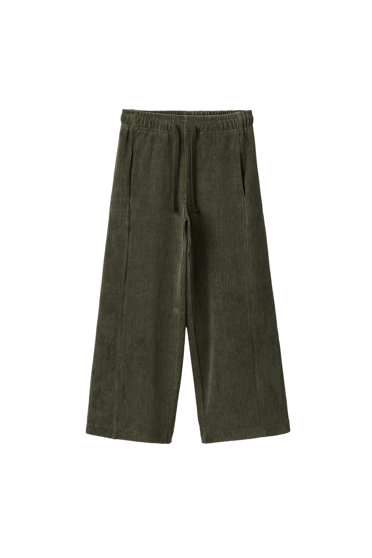 ВЕЛЬВЕТОВЫЕ БРЮКИ WIDE LEG