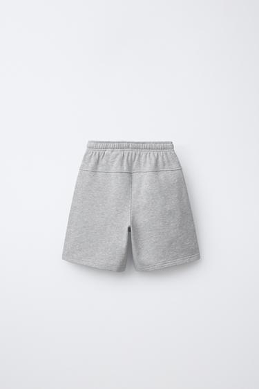 SHAQ ™ SHAQUILLE O´NEAL ™ PLUSH BERMUDA SHORTS - Grey marl by Zara - Image 1