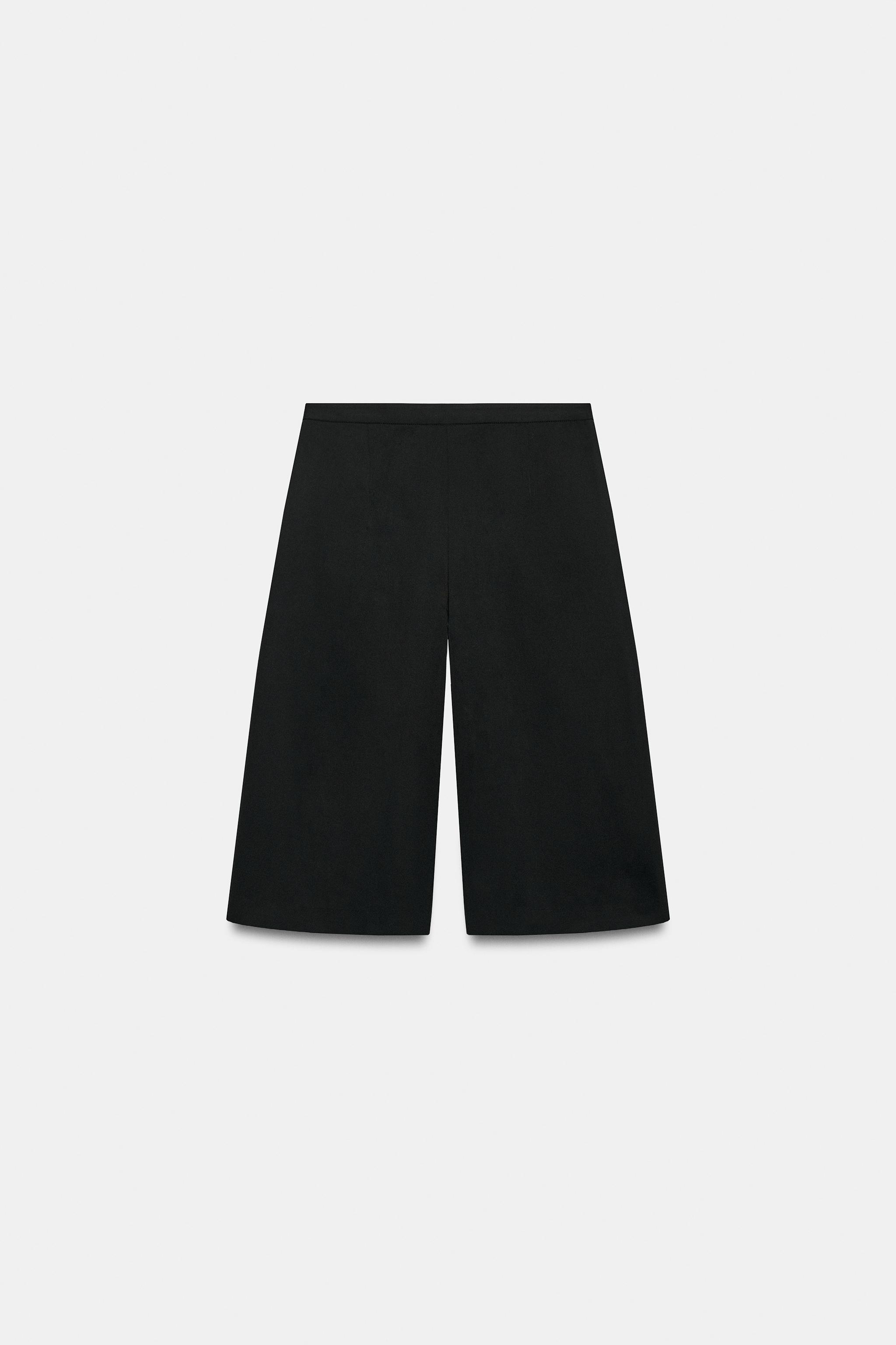 ZW COLLECTION PLEATED TECHNICAL BERMUDA SHORTS