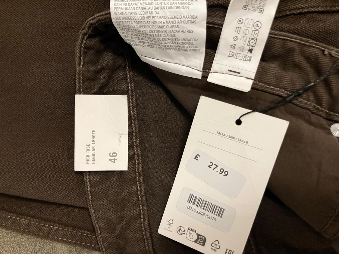 TRF MOM FIT HIGH-WAIST JEANS - Image 7