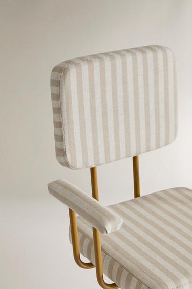 KIDS' METAL DESK CHAIR WITH WHEELS - Mustard by Zara - Image 3